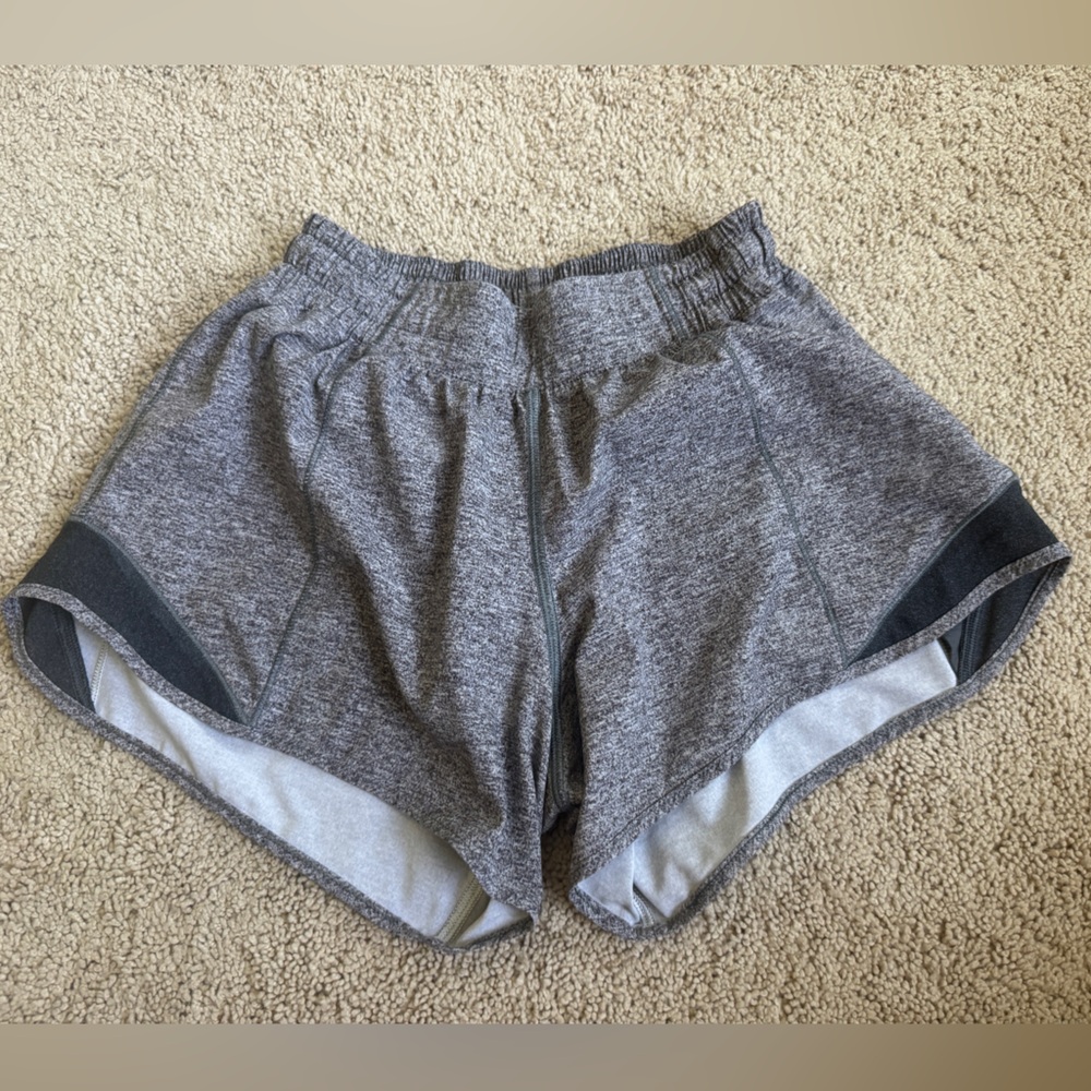 Grey hotty hot Lululemon shorts
